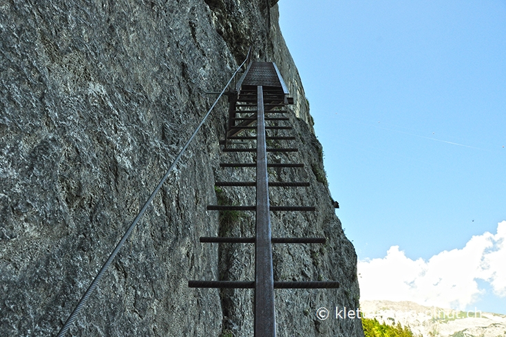 Klettersteig Pinut - Es geht los Klettersteig Pinut