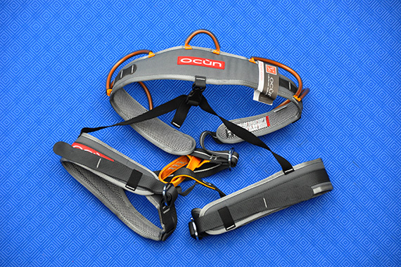 Klettersteigausrüstung: Anseilgurt oder auch Hüftgurt